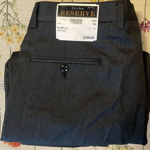 Jos a bank reserve dress pants 36L New with tags